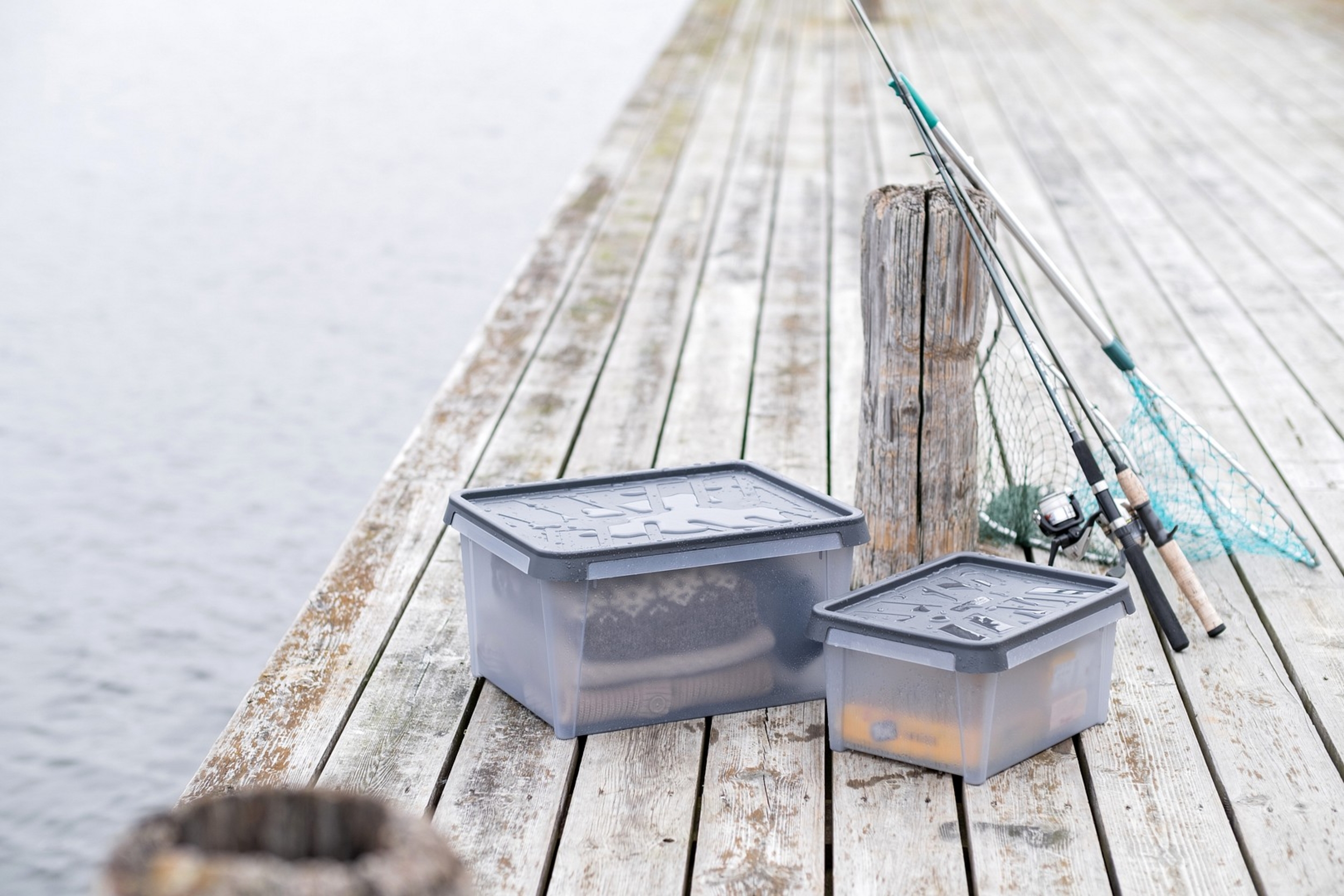 Water-resistant storage