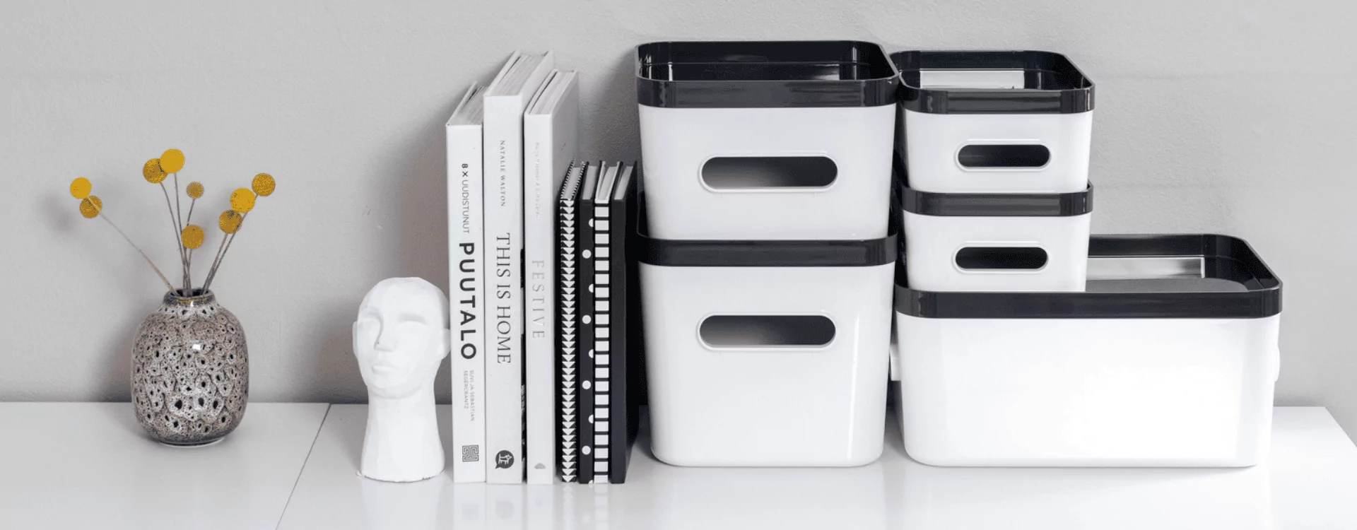 Storage solutions for any space: SmartStore™ Compact & Compact Clear