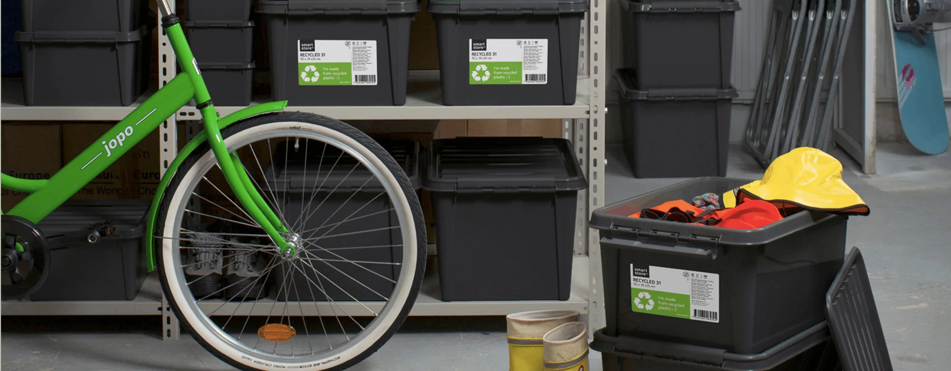 The new life of recycled plastic as durable household products