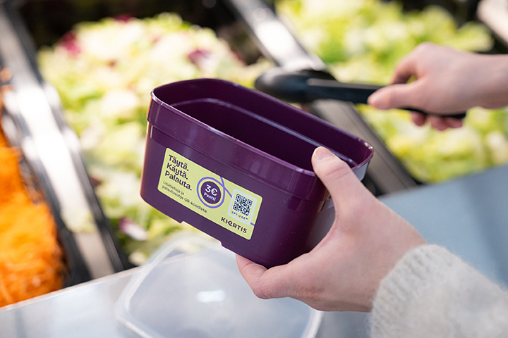 Orthex partners in reusable container pilot in Finland